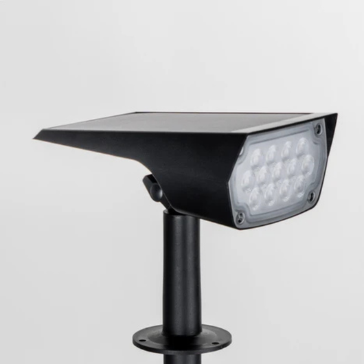 Lámpara solar de jardín elegante e impermeable