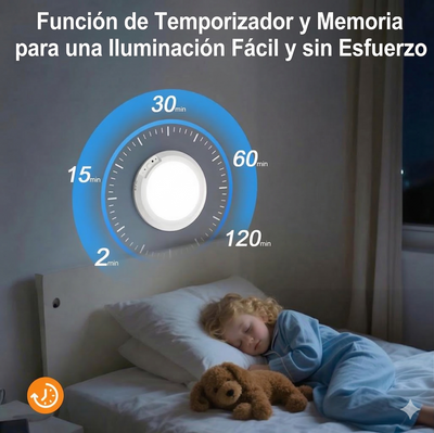 Luz de Techo Magnética con Sensor