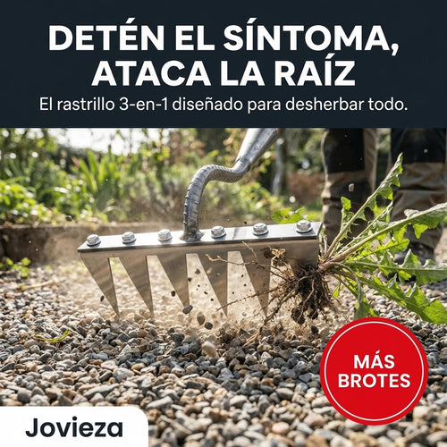 Rastrillo de deshierbe revolucionario 2.0