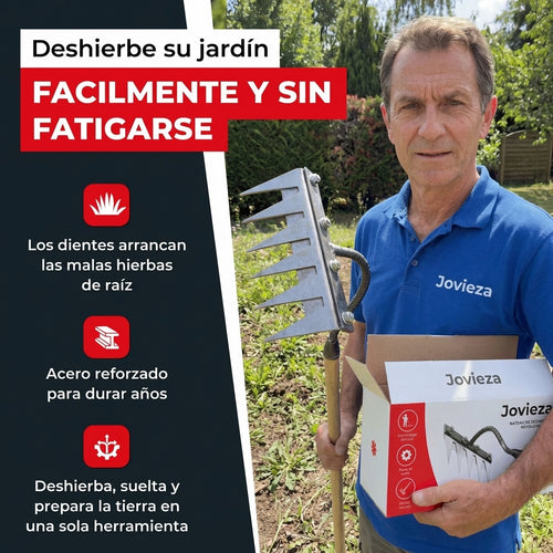 Rastrillo de deshierbe revolucionario 2.0