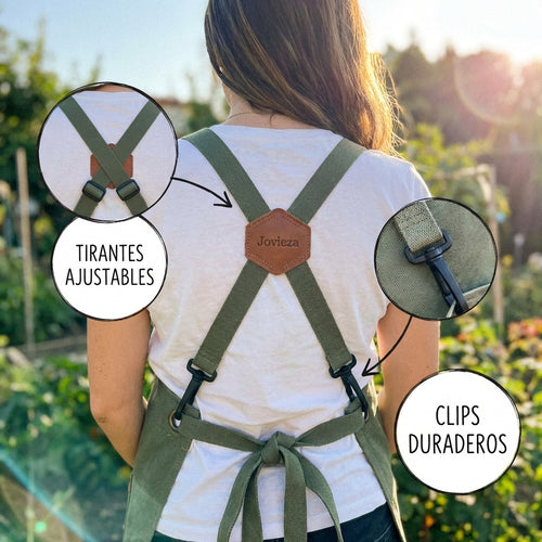 Delantal de jardinería 2.0 - Cosecha fácil
