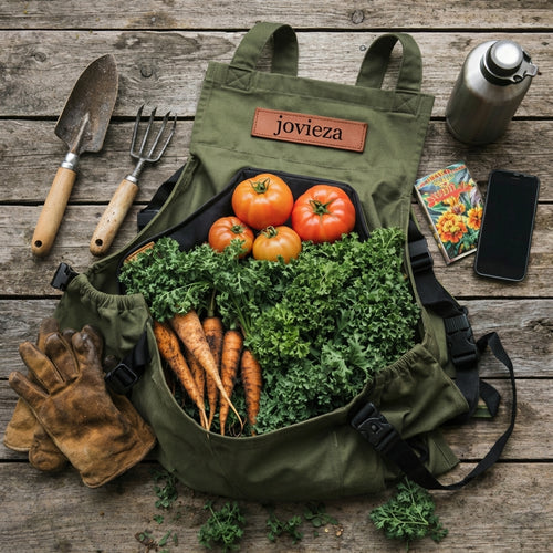 Delantal de jardinería 2.0 - Cosecha fácil