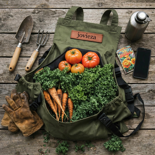 Delantal de jardinería 2.0 - Cosecha fácil